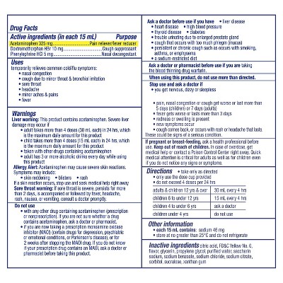 DayQuil Severe Cold and Flu Relief Liquid 354ml