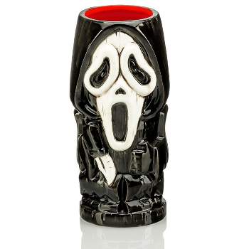 Beeline Creative Geeki Tikis Scream Ghostface Ceramic Mug | Holds 19 Ounces