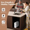 Ecoviva 0.01μm Ultra-Filtration 800G Tankless Under Sink Water Filtration System with Faucet, No Electricity & Zero Waste, Filters Heavy Metals - 3 of 4