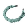 Unique Bargains Women's Pleats Satin Headband 1 Pc - 4 of 4