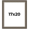 PosterPalooza | Weathered Black Picture Frame - UV Acrylic, Foam Board Backing, Hanging Hardware - 2 of 4