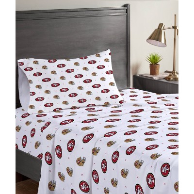 NFL San Francisco 49ers Mascot Sheet Set, 1 Each 