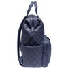 Joan & David Diamond Quilted Puffer Nylon Square Laptop Backpack - 4 of 4
