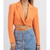 Women's SOHO SUMMER WRAP BLAZER TOP - Fore - 3 of 4