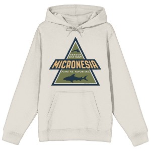 Survivor Fans vs. Favorites Micronesia Season 16 Men’s Sand Graphic Hoodie - 1 of 3