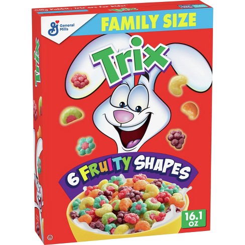 Trix Classic Strawberry Cereal Family Size - 16.1oz - General Mills