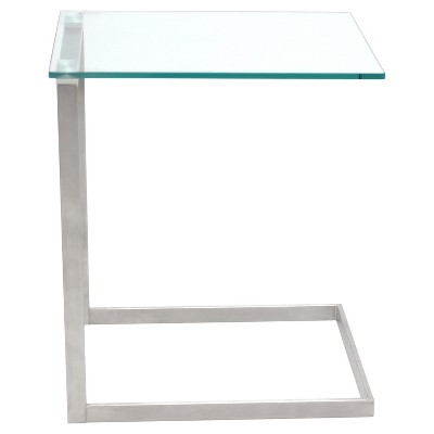 target glass end tables