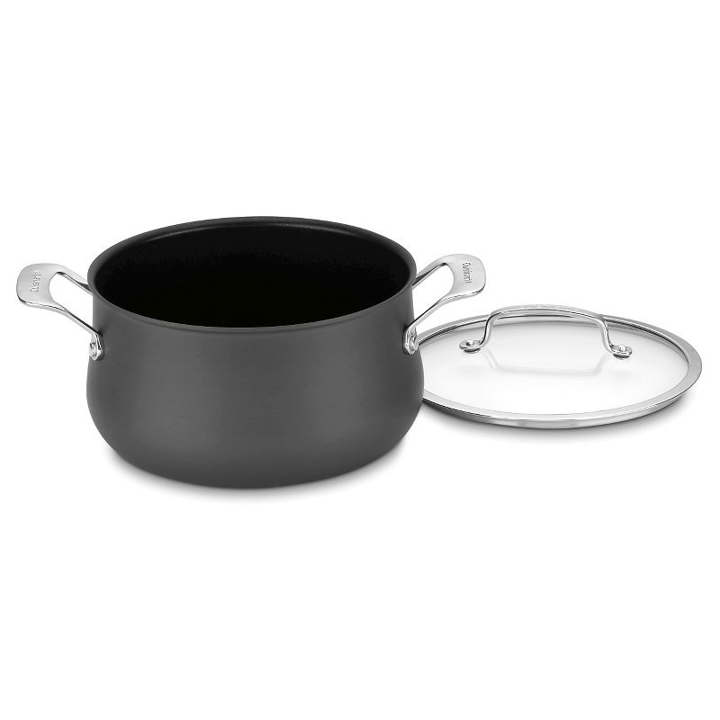 Cuisinart Contour 5qt Hard Anodized Dutch Oven with Cover - 6445-22, 1 of 5