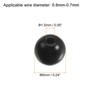 Unique Bargains Loose Craft DIY Earring Necklace Making Acrylic Round Beads 4200 Pcs - 2 of 4