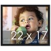 PosterPalooza | Classic Modern Black Picture Frame - UV Acrylic, Backing Board, Hanging Hardware Included - 2 of 4