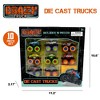 Crazy Truck Die Cast Trucks Set, 10pc Friction Cars & Stunt Ramps for Kids 3+ - 2 of 4