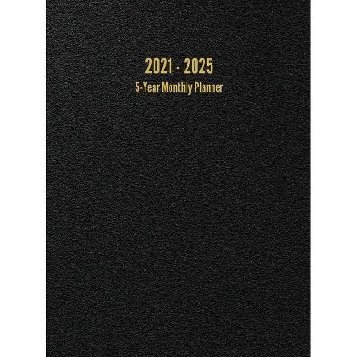 2021 - 2025 5-Year Monthly Planner - by  I S Anderson (Hardcover)