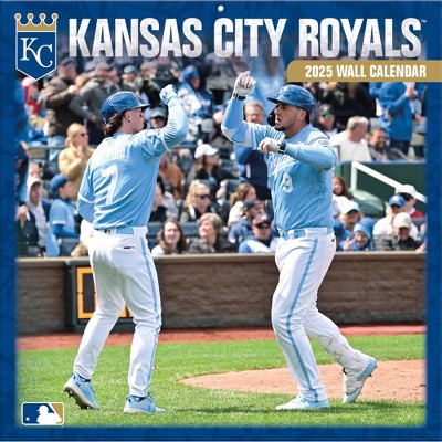 MLB Kansas City Royals 2025 12"x12" Team Wall Calendar