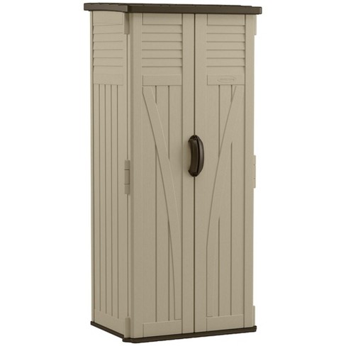 Tall outdoor deals storage cabinet