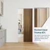 SMARTSTANDARD 36 in. Pocket Door Frame, Pocket Door Hardware Kit with 120 Lbs Two-Way Soft-Close, Fit for 24'' to 36'' Width Door - 4 of 4
