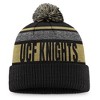 NCAA UCF Knights Trance Knit Beanie: Solid Acrylic Pull-On Hat - 3 of 4