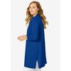 Jessica London Women's Plus Size Fine Gauge Cardigan Topper - 4 of 4