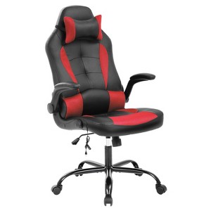 FDW Gaming Chair Office Chair with Lumbar Support PU Leather Video Game Chairs for Adults - 1 of 4