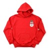 Embroidered White Snowman - Women's Graphic Hoodie - 2 of 3