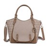 MKF Collection Talula Signature Printed Vegan Leather Women’s Satchel Bag by Mia K - 2 of 4
