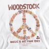 Men's Woodstock Floral Peace Crewneck Sweatshirt - 2 of 4