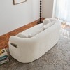GDFStudio Ipomoea 67" Modern Chenille Loveseat Sofa with Deep Cloud Seat - 4 of 4