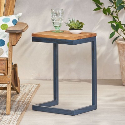 Modern Sofa End Table,C-Tables For Couch Side Table That Slides Under Couch Antique Accent Table-Cuddlewood