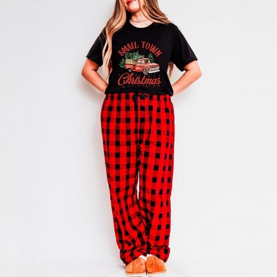 Simply Sage Market Women's Small Town Christmas Truck Pajama Set