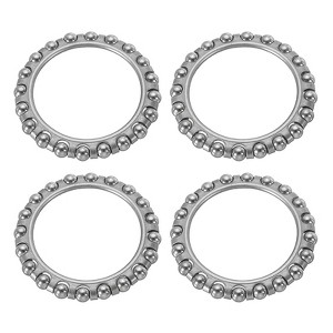 Unique Bargains Stainless Steel Repair Accessories Bike Ball Crank Bearings 4 Pcs - 1 of 4