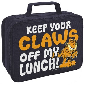 Garfield Claws Off The Lunch Insulated Soft Sided Lunch Box - 1 of 4