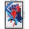 Trends International Marvel Spider-Man: Geometic Hero - Web-Slinger Framed Wall Poster Prints - 3 of 4