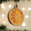 Old World Christmas Glass Blown Ornament for Christmas Tree, Orange - 4 of 4
