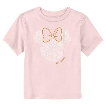 Toddler's Minnie Mouse Love Minnie Logo T-Shirt