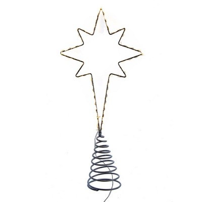 Kurt Adler 60-Light 11.8" Bethlehem Star Twinkling Treetop