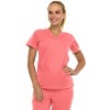 Medichic Women Scrubs Set V-Neck with Straight Leg Pants Medical Scrub Set - 3 of 4