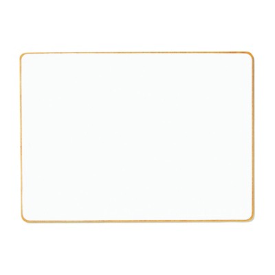 Double-Sided Magnetic Dry-Erase Board Set, 12" x 8.75", White