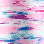 pink multi ikat