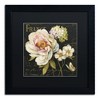 Trademark Fine Art -Lisa Audit 'Marche de Fleurs on Black' Matted Framed Art - 2 of 4