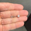 Pompeii3 1 Carat (ctw) Diamond Studs in 14k White or Yellow Gold Lab Created - 3 of 4