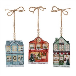 Vintage Shop Ornament (Set of 3) - 1 of 4