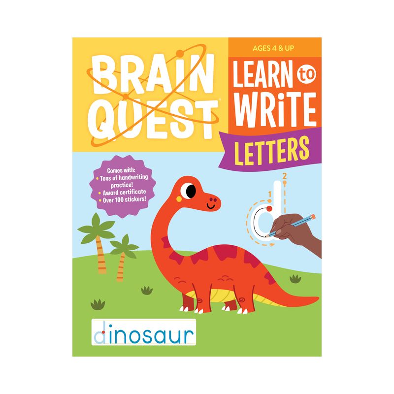 Brain Quest Learn to Write: Letters - by  Workman Publishing (Paperback), 1 of 2