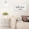 Courtside Market Faith Hope And Love II Gallery-Wrapped Canvas - 2 of 4