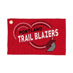 NBA Droplets Golf Waffle Fan Towel - 1 of 4