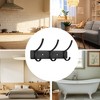 Unique Bargains Wall Mount Coat Rack with Hooks Used for Hanging Hat Towel Bathrooms - 3 of 4