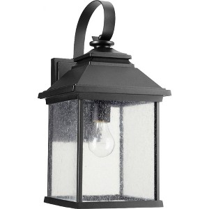 Quorum Lighting Pearson Glass Noir Outdoor Wall Sconce - 1 of 1