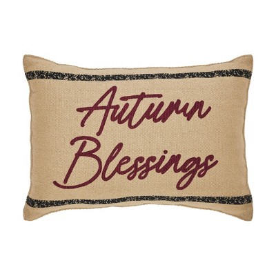 Connell Autumn Blessings Pillow 9.5x14 vhc brands