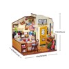 ROBOTIME Cozy Kitchen DIY Miniature House Kit Birthday Gifts for Adult Boys & Girls, 7.3"*6.7"*7.5" - 3 of 4