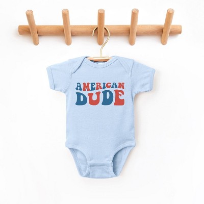 The Juniper Shop American Dude Baby Bodysuit