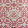 Northlight 4' x 6' Pink and Cream Floral Design Rectangular Outdoor Area Rug - 4 of 4