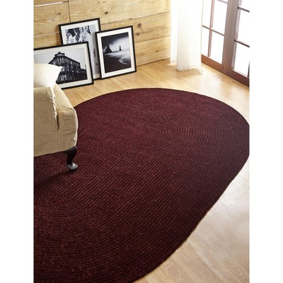 Chenille Solid Collection 100% Polyester Reversible Indoor Area Utility Rug - Better Trends